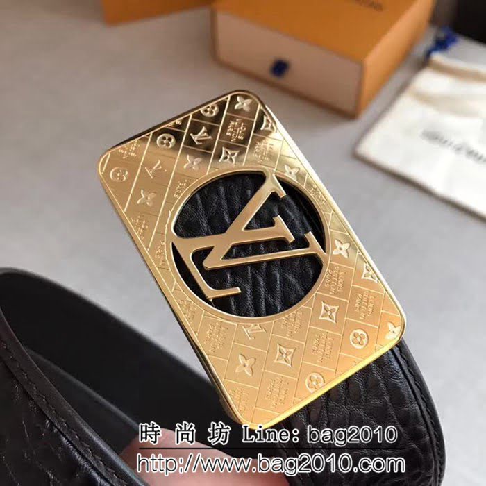 路易威登LV 內穿平滑 男士皮帶 原版頭層牛皮帶身 男士皮帶 LHG1565